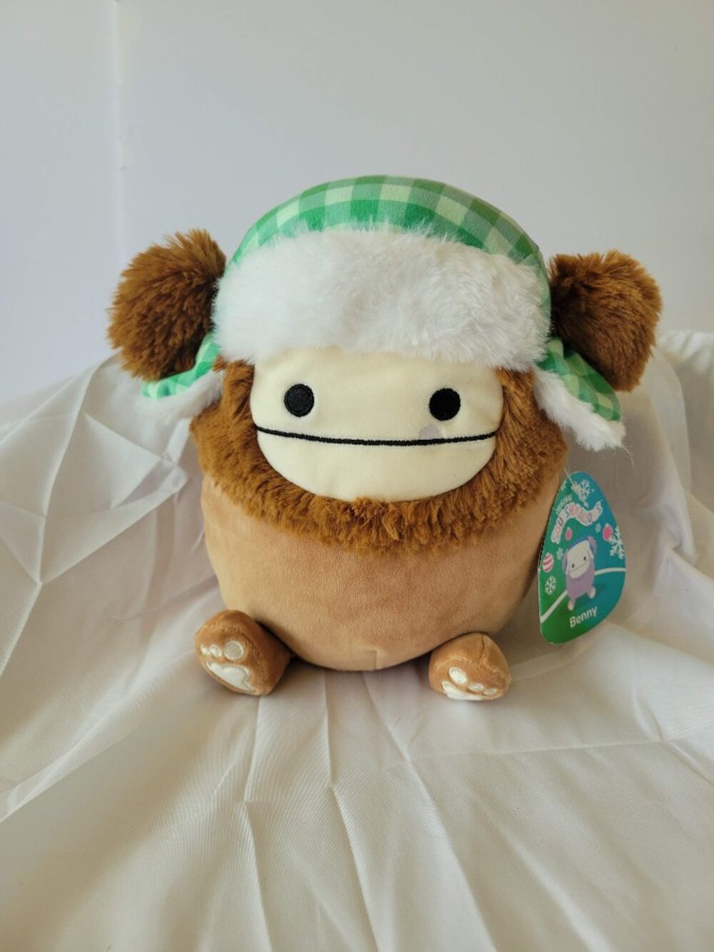 Benny the Bigfoot Squishmellow Plush 8" Kellytoy NWT